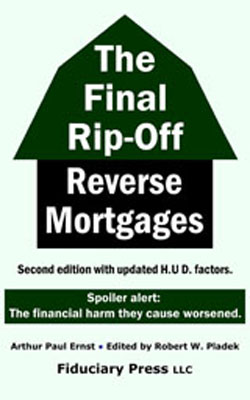 Reverse mortgage book